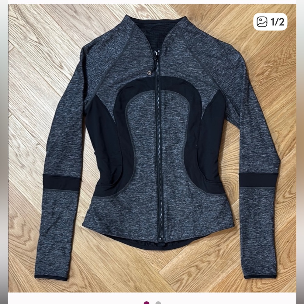 Lululemon reversible bliss jacket Women's Gray and Black Size:S - Picture 10 of 14